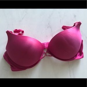 VS Hot Pink Bombshell Bra